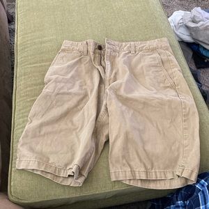 Tan khaki dockers shorts W31 9”